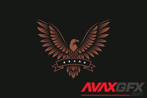 Eagle Emblem Logo Design