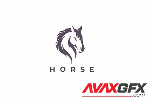 Horse Head - Simple Logo Design