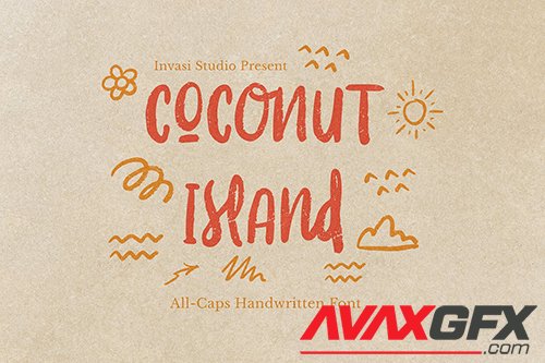 Coconut Island | Display Font