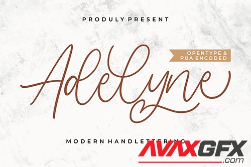 Adelyne  Modern Handlettering