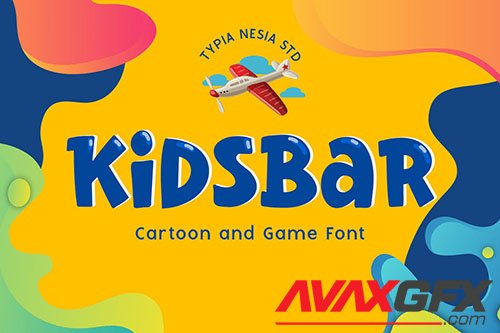 Kidsbar - Fun Game and Cartoon Font