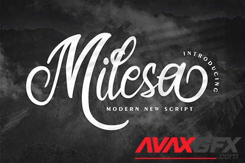 Milesa | Modern New Script