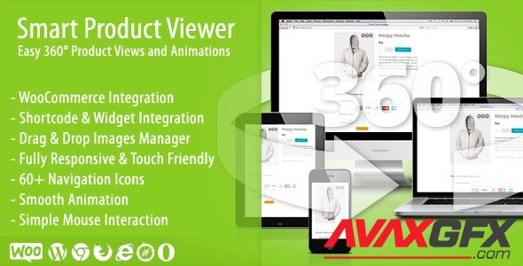 CodeCanyon - Smart Product Viewer v1.5.3 - 360 Animation Plugin - 6277697