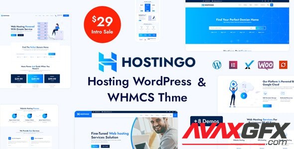ThemeForest - Hostingo v1.0 - Hosting WordPress & WHMCS Theme (Update: 8 March 21) - 29969239 - NULLED