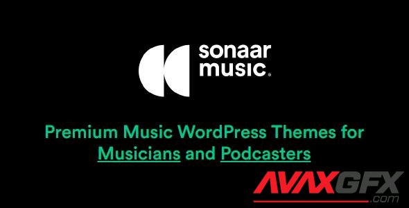 Sonaar Music v4.20.1 - Explore Music & Podcast WordPress Theme - NULLED