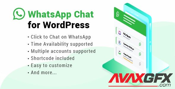CodeCanyon - WhatsApp Chat WordPress v3.0.1 - 22800580