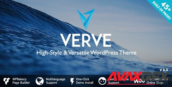 ThemeForest - Verve v5.1 - High-Style WordPress Theme - 14758884 - NULLED
