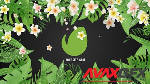 VideoHive - Tropical Vibes Logo Reveal 31125146