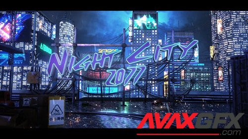 VideoHive - Cyber Neon Logo 31133457