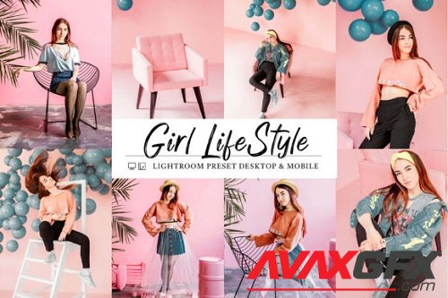 10 Girl Lifestyle Mobile & Lightroom Presets