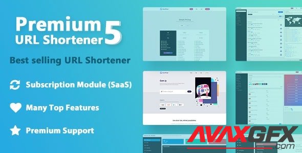 CodeCanyon - Premium URL Shortener v5.9.8 - 3688135