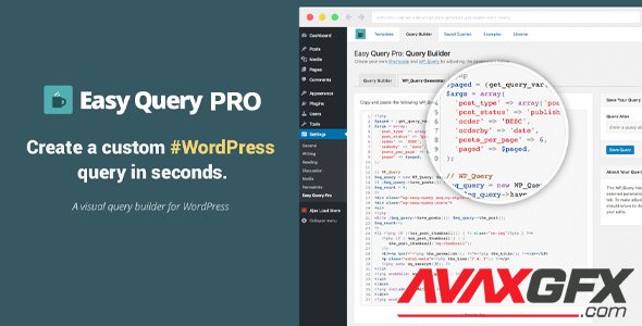 Easy Query Pro v2.3.1.1 - Visual Query Builder Plugin For WordPress - NULLED