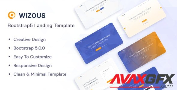 ThemeForest - Wizous v1.0 - Bootstrap 5 Landing page Template - 31188610