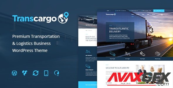 ThemeForest - Transcargo v2.6 - Transportation WordPress Theme for Logistics - 13947082 - NULLED