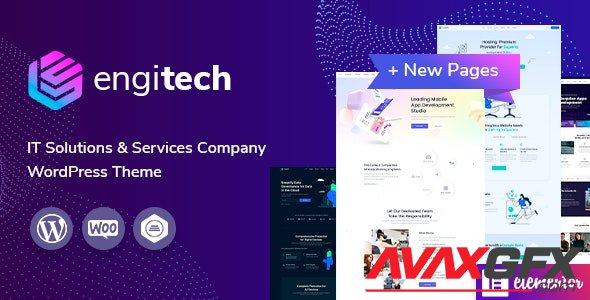 ThemeForest - Engitech v1.3 - IT Solutions & Services WordPress Theme - 25892002