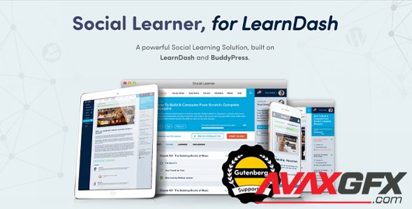 BuddyBoss - Boss for LearnDash / Social Learner, for LearnDash v1.3.6