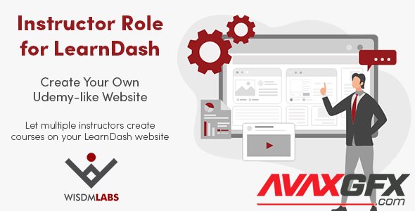 WisdmLabs - Instructor Role for LearnDash v3.5.4 - Create Your Own Udemy-like Website - NULLED
