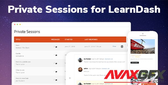 SnapOrbital - Private Sessions for LearnDash v1.2.2 - Private 1 on 1 Coaching Sessions for LearnDash