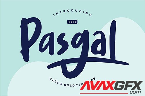 Pasgal | Cute & Bold Typeface