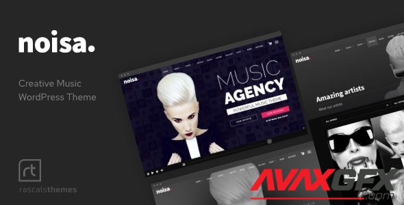 ThemeForest - Noisa v2.5.6 - Music Producers, Bands & Events Theme for WordPress - 15891045