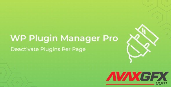 CodeCanyon - WP Plugin Manager Pro v1.0.4 - Deactivate plugins per page - 25435127