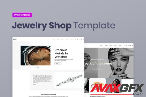 ThemeForest - Brilly v1.0.0 - Jewelry Store WooCommerce Elementor Template Kit - 31353713