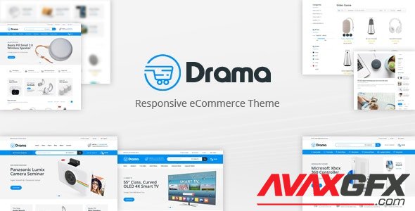 ThemeForest - Drama v1.0 - Responsive OpenCart Theme (Included Color Swatches) - 31300420