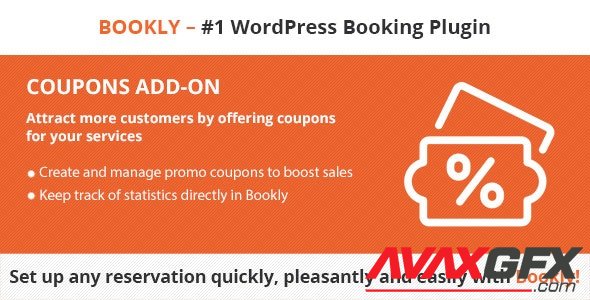CodeCanyon - Bookly Coupons (Add-on) v3.0 - 21113860