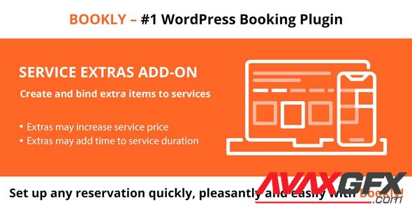 CodeCanyon - Bookly Service Extras (Add-on) v3.6 - 15552320
