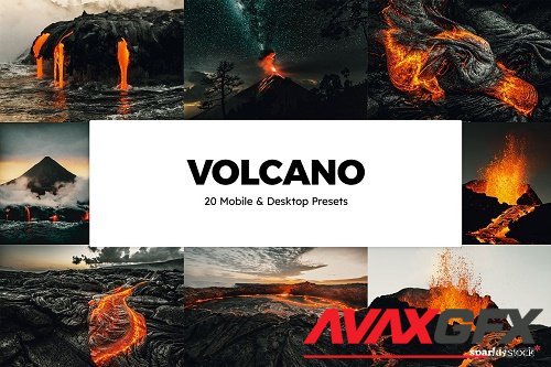 20 Volcano Lightroom Presets & LUTs - 6024570
