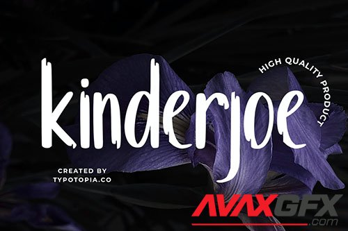 Kinderjoe Display Font