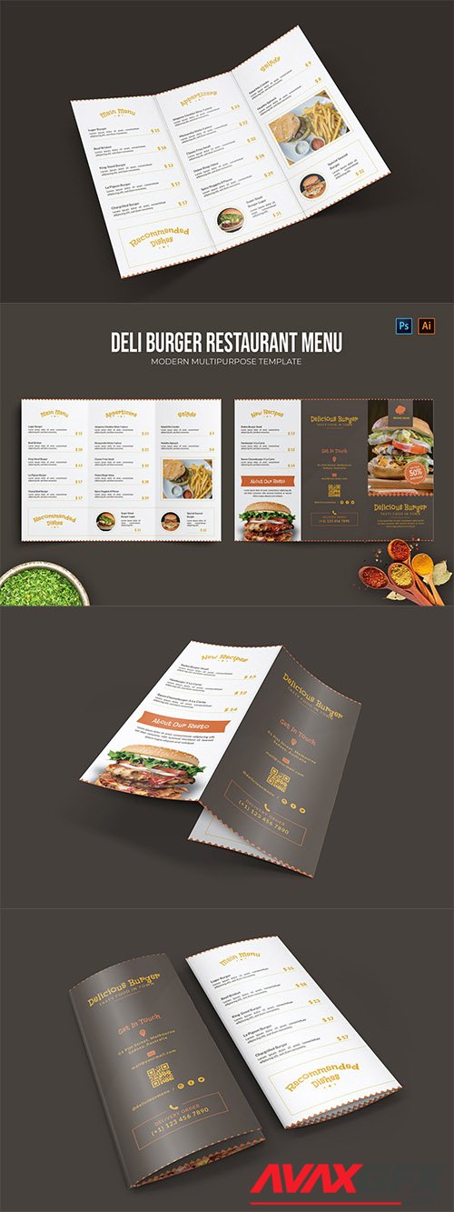 Deli Burger - Restaurant Menu