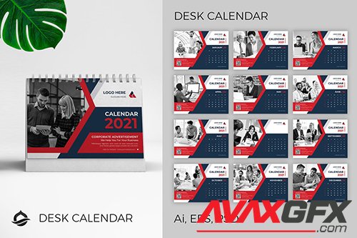 Desk Calendar 2021 CBWWXPV