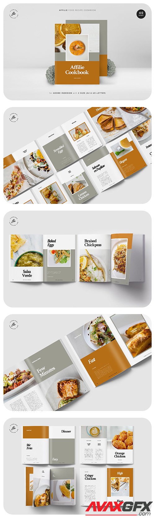 Affilie Food Recipe Cookbook