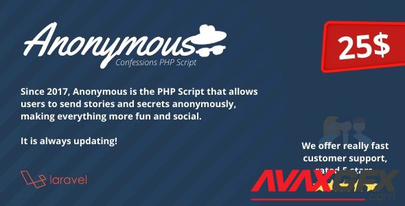CodeCanyon - Anonymous v1.6.2 - Secret Confessions - 20583267