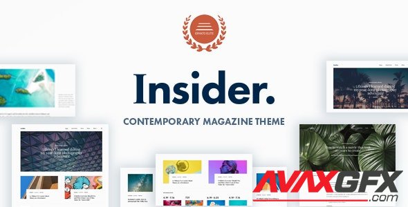 ThemeForest - Insider v1.5 - Contemporary Magazine and Blogging Theme - 22828931