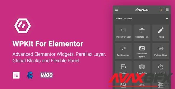 CodeCanyon - WPKit For Elementor v1.0.8 - Advanced Elementor Widgets Collection & Parallax Layer - 24908048