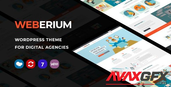 ThemeForest - Weberium v1.13 - Responsive WordPress Theme Tailored for Digital Agencies - 21758998