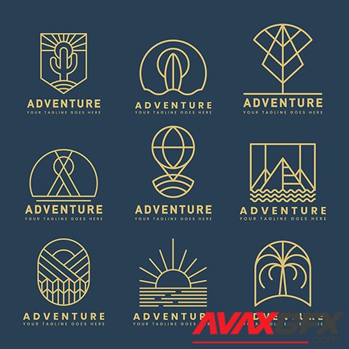 Adventure logo vector