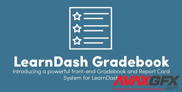 RealBigPlugins - LearnDash Gradebook v2.0.5 - Adds Gradebook Functionality to LearnDash LMS