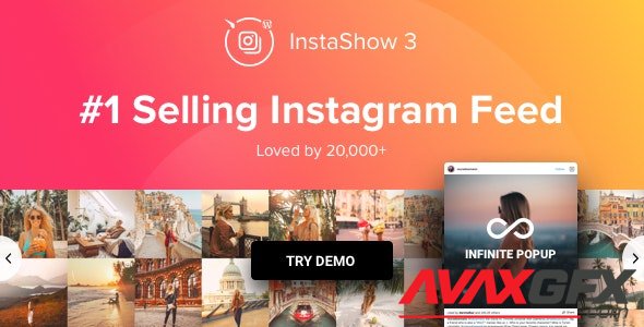 CodeCanyon - Instagram Feed v4.0.2 - WordPress Instagram Gallery - 13004086