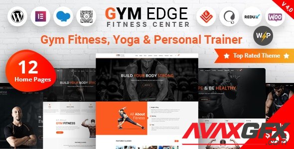 ThemeForest - Gym Edge v4.2.2 - Fitness WordPress Theme - 19339465