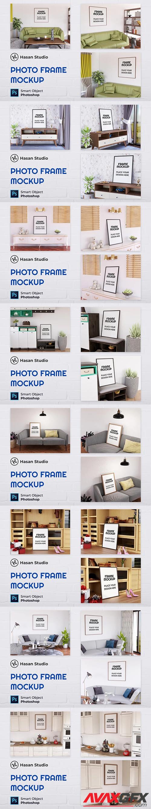 Blank Photo Frame Mockup - Nuzie