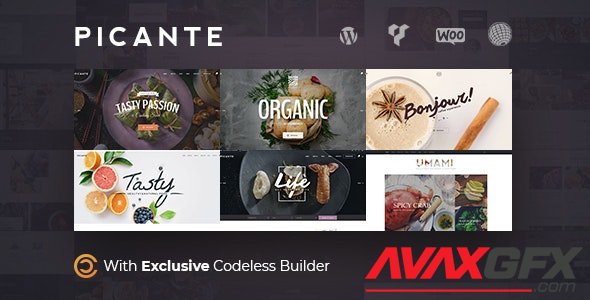 ThemeForest - Picante v2.4.1 - Restaurant WordPress - 22201774