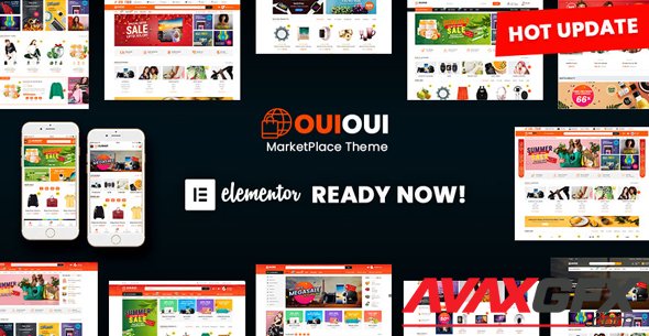 TemplateMonster - OuiOui v1.3.3 - Multi Vendor MarketPlace Elementor WooCommerce Theme - 84419