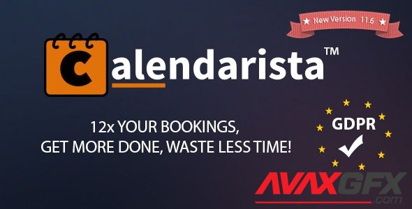 CodeCanyon - Calendarista Premium v12.9 - WP Reservation Booking & Appointment Booking Plugin & Schedule Booking System - 21315966