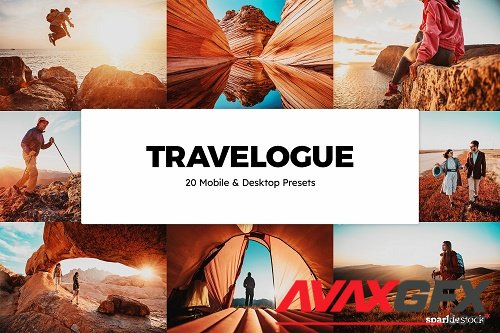 20 Travelogue Lightroom Presets & LUTs - 1301654