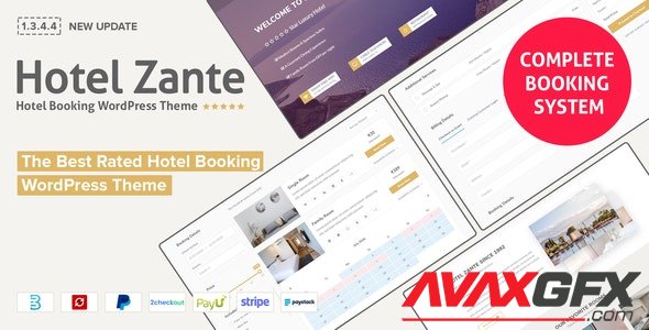 ThemeForest - Hotel Zante v1.3.4.4 - WordPress Theme - 22325268