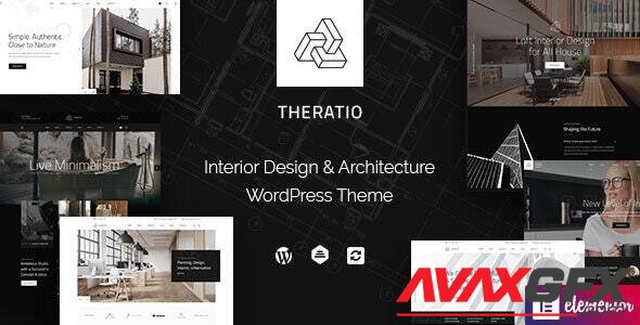 ThemeForest - Theratio v1.1.4.2 - Architecture & Interior Design Elementor WordPress Theme - 27004841