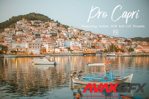 7 Pro Capri Photoshop Actions, ACR, LUT Presets - 1302962